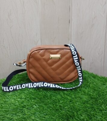 Trending Crossbody bag - Camel/Brown