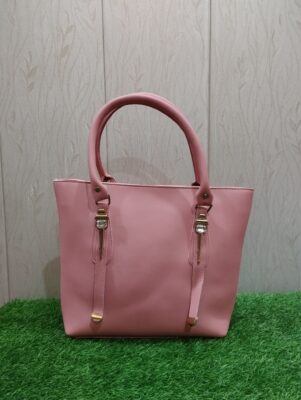 Plain Tote Bag - Pink