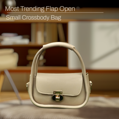 Small Flap Open Crossbody - Skin